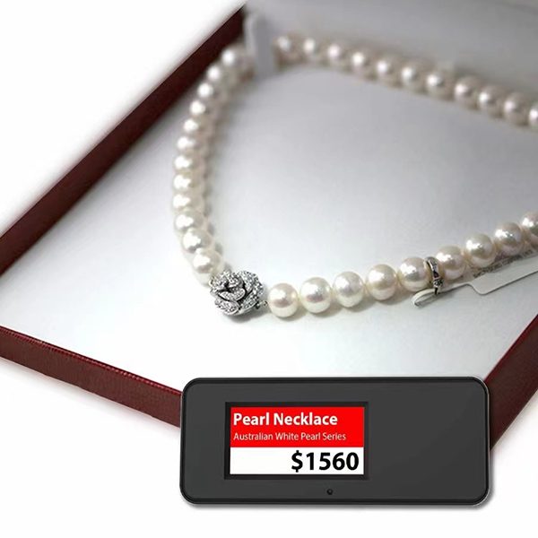 Convient pour les bijoux haut de gamme Affichage d'étiquettes d'étagère électronique 3 couleurs de 0,97 pouce