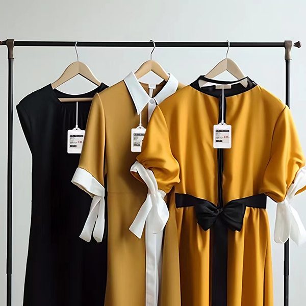Étiquettes de vêtements de 1,54 pouces Étiquette électronique de rayonnage à 3 couleurs