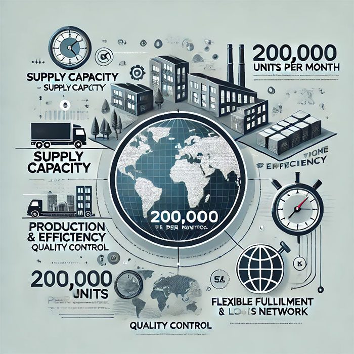 Capacité d'approvisionnement mensuelle de Guangzhou PanPanTech Co., Ltd