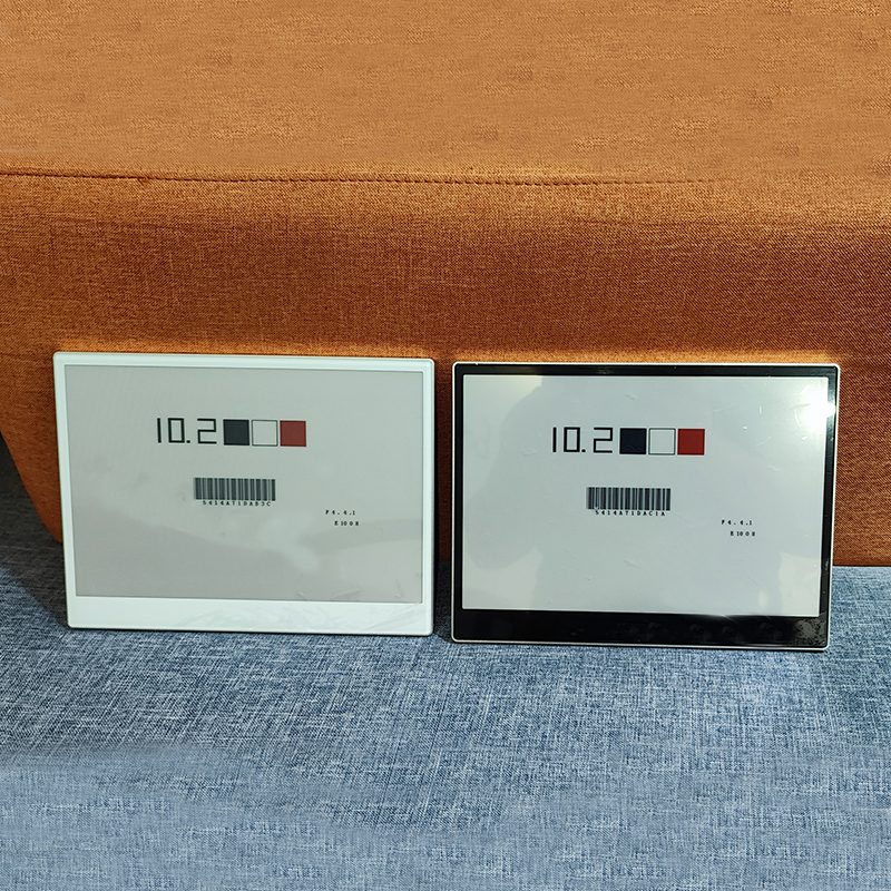 Étiquette électronique pour étagère Black Shell 10,20 pouces (MOQ 1000)
