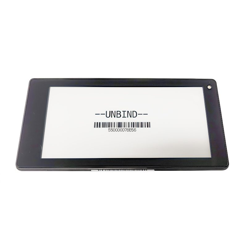 Étiquette électronique pour étagères Black Shell de 3,5 pouces